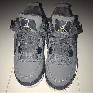 Air Jordan Retro 4 (GS) Cool Grey/Chrome (NEW2019)
